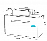 BAZA SI LAVOAR SERIA 401, 90CM FAG_3