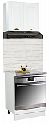 CABINET KITCHEN SQUARE 60 CM  HOOD MDF WHITE_3