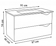 KIT BAZA SI LAVOAR SERIA 797, 90CM, ALB_6