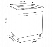 BAZA SI LAVOAR SERIA 054,70CM ALB_5