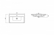 KIT BAZA SI LAVOAR SERIA 786, 90CM, SUSPENDATA CU SERTARE, ANTRACIT_6