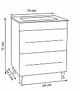 BAZA SI LAVOAR SERIA 054, 70CM SERTARE ALB_4