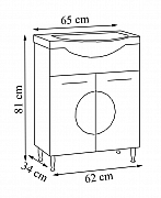 BAZA SI LAVOAR SERIA 178, 65CM ALB_3