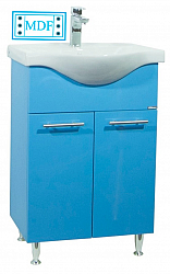 BAZA MDF SI LAVOAR SERIA 153, 55CM, BLEU