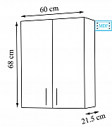 VERONA CABINET 60CM, WHITE_2