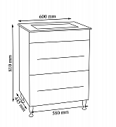 BAZA SI LAVOAR SERIA 054, 60CM SERTARE ALB M_4