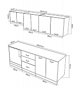 SET BUCATARIE SQUARE 200.01CM, ANTRACIT_2