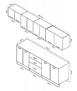 SET BUCATARIE SQUARE 260.01CM, FAG_2