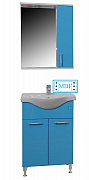 MDF BASE AND WASHBASIN SERIES 153, 55CM, BLUE_3